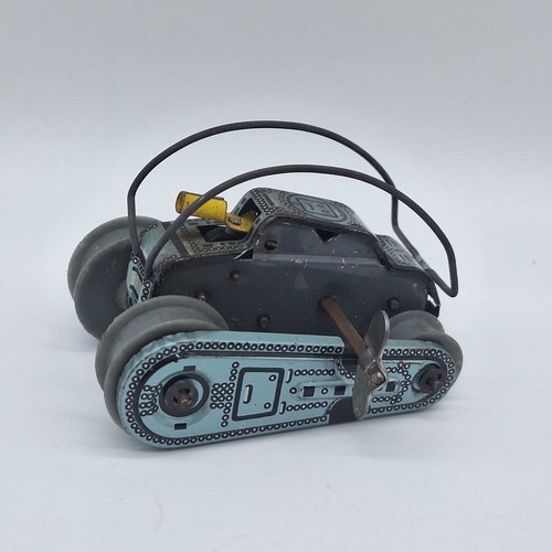 Kleiner vintage blech panzer - kleiner,